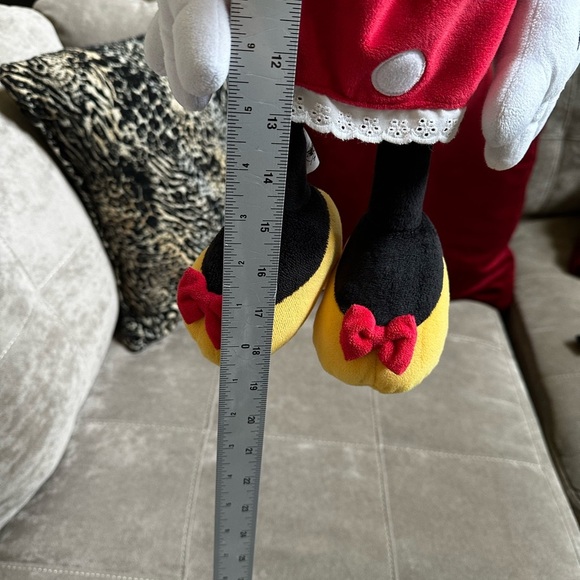 Disney Minnie Mouse Plush with Red and Yellow Accents - Picture 6 of 7